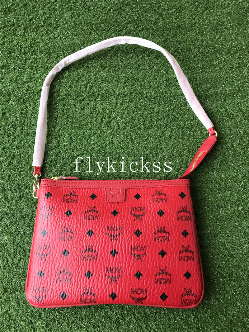 MCM Red Handbag